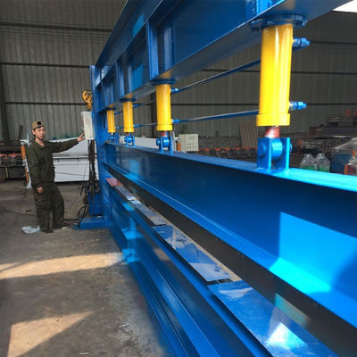 Machine à cintrer de profil de toit en acier automatique de plat